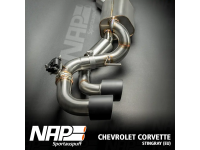 NAP Sportauspuff Chevrolet Corvette C8 Stingray (EU/US) Exhaust system NAP Sportauspuff Chevrolet Corvette C8 Stingray (EU/US) Exhaust system